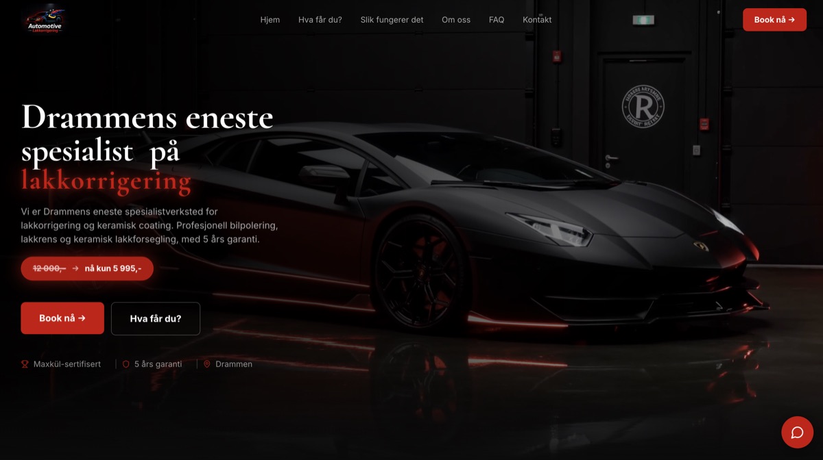 Resultater for Automotive Lakkorrigering