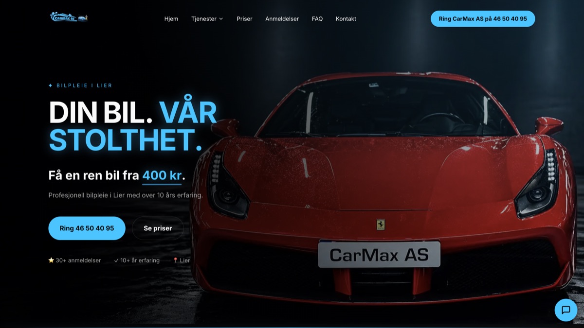 Resultater for Carmax Lier